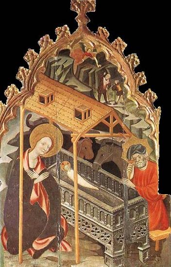MUR, Ramon de Birth of Jesus Sweden oil painting art